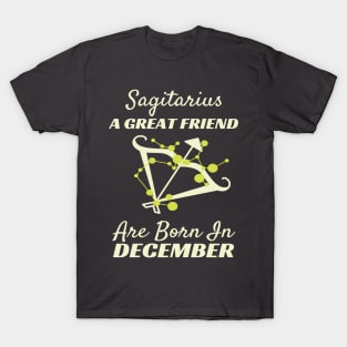 Sagitarius A Great Friend T-Shirt